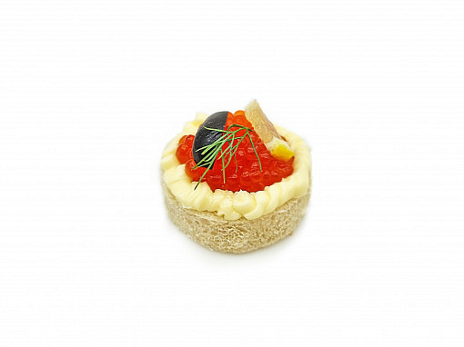 Канапе с красной икрой (7 шт.) 
